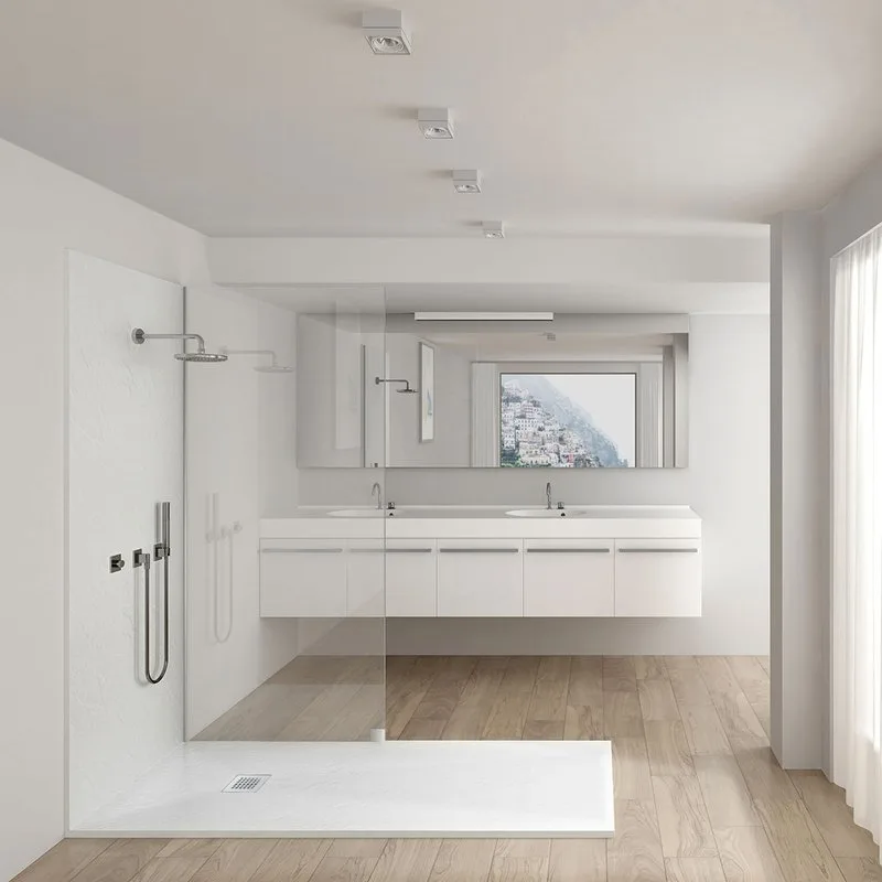Поддон для душа Vincea VST-4SR8010W 100x80 белый матовый Sancos — официальный сайт
