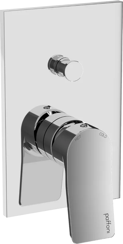 Встраиваемый смеситель Paffoni Tilt TI015CR/M С ВНУТРЕННЕЙ ЧАСТЬЮ, хром Sancos — официальный сайт
