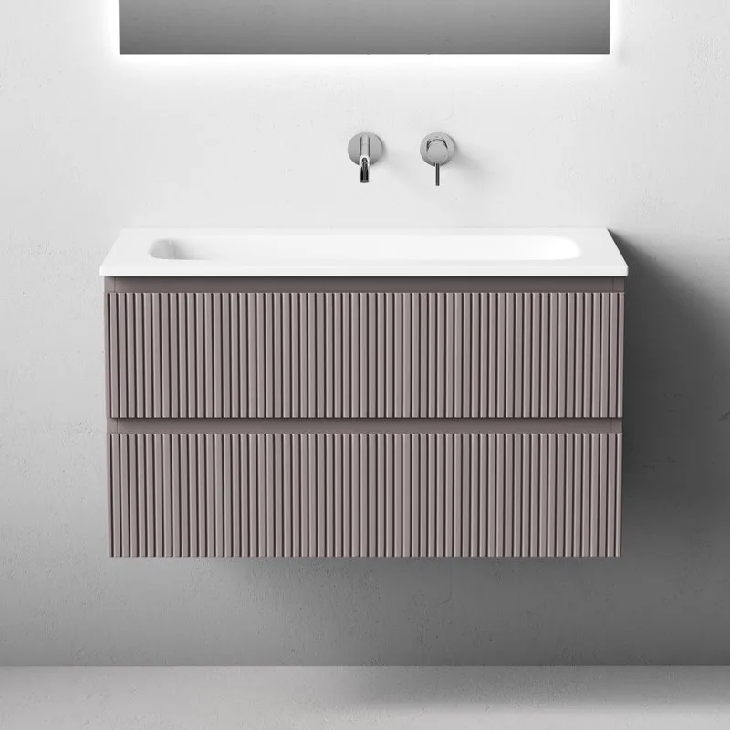 Тумба с раковиной Sancos Snob T 90 подвесная, doha soft, раковина СN7019wx Sancos — официальный сайт