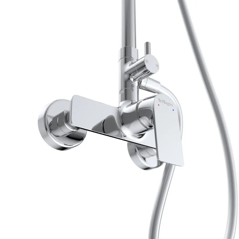 Душевая стойка BelBagno Due DOCM-CRM, хром Sancos — официальный сайт