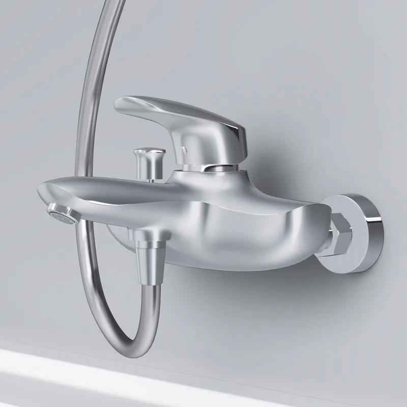 Смеситель для ванны с душем AM.PM Bliss L F5310032 Sancos — официальный сайт