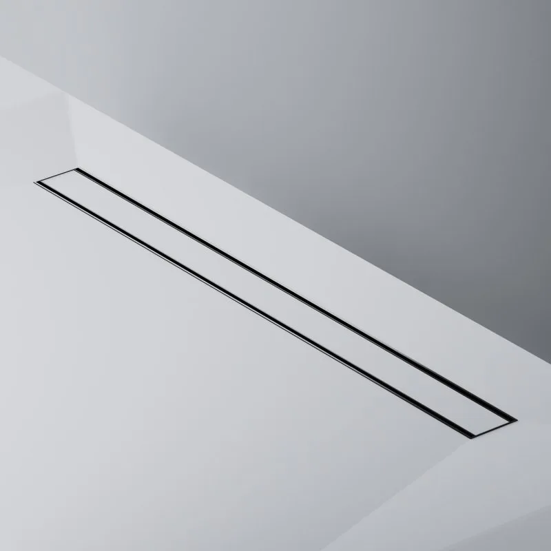 Душевой трап (лоток) AM.PM PrimeFlow Tile 90 см, черный матовый Sancos — официальный сайт