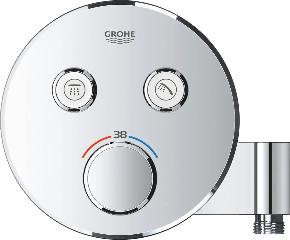 Термостатический смеситель встраиваемый Grohe Grohtherm SmartControl 29120000 для душа Sancos — официальный сайт