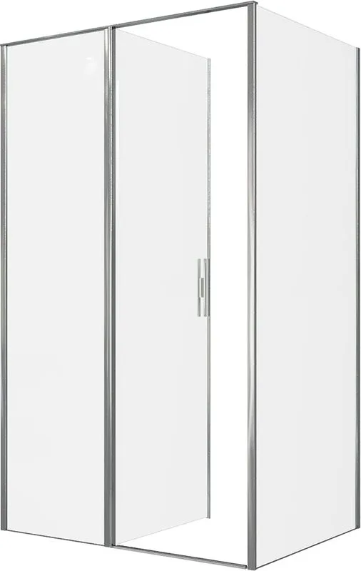 Душевой уголок Allen Brau Priority 120x90, профиль хром, стекло прозрачное Sancos — официальный сайт