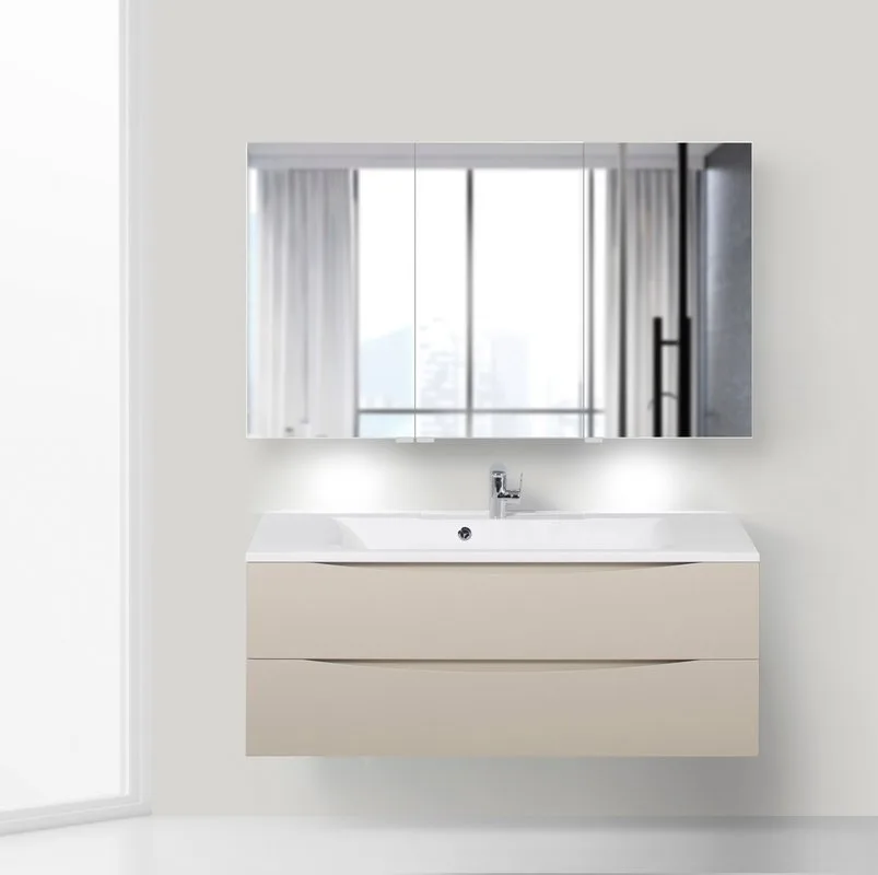 Зеркало-шкаф BelBagno SPC-3A-DL-BL-1200 Sancos — официальный сайт