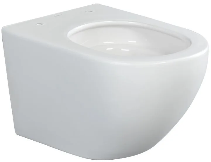 Чаша для унитаза подвесного Splendy Light LI10152VTNWG, Tornado, Crystal glaze, белый Sancos — официальный сайт