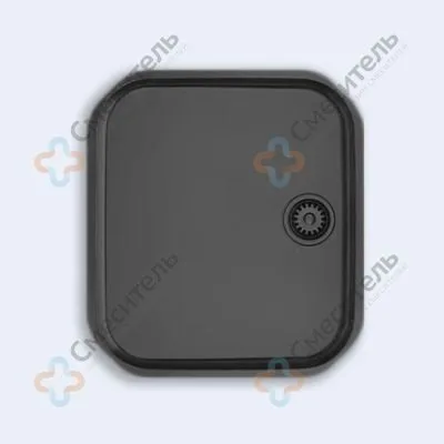 Мойка VARIANT 80 MONARCH ANTHRACITE 395X350 в компл. с выпуском без сифона, , Sancos — официальный сайт