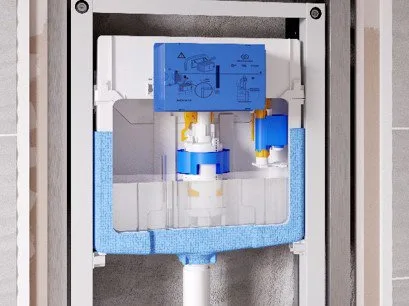 Система инсталляции для унитазов Ideal Standard Prosys Eco Frame M R0306AA, с кнопкой смыва хром Sancos — официальный сайт
