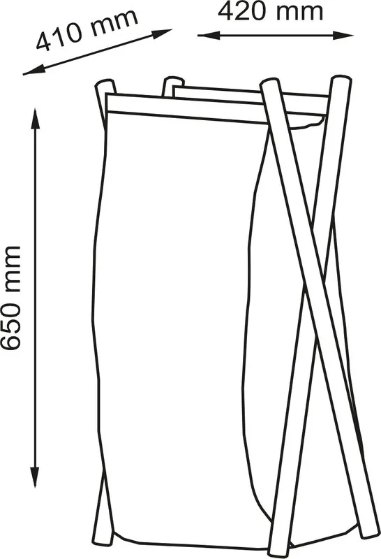 Корзина для белья Wasserkraft Nau WB-773-L белая Sancos — официальный сайт