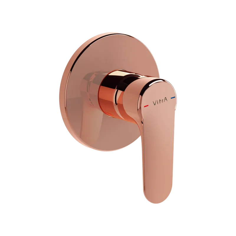 Встраиваемый смеситель VitrA Root Round A4272829EXP, медный Sancos — официальный сайт