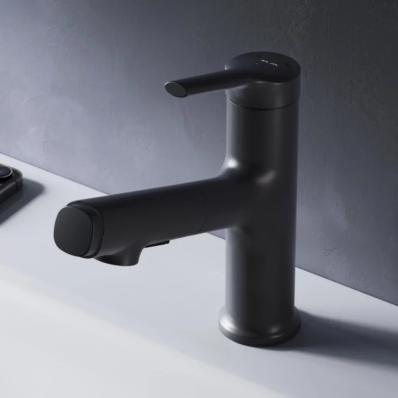 Смеситель для раковины AM.PM X-Joy S F85B02922 черный Sancos — официальный сайт