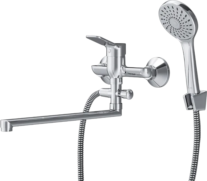 Смеситель для ванны с душем AM.PM X-Joy F85A90100, хром Sancos — официальный сайт