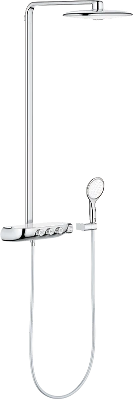 Душевая стойка Grohe Rainshower System SmartControl Duo 360 26250LS0, белая луна Sancos — официальный сайт