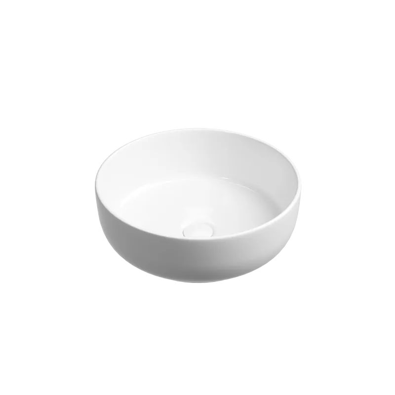 Накладная раковина Ceramicanova Taycan CN12003 37х37 глянцевая белая Sancos — официальный сайт