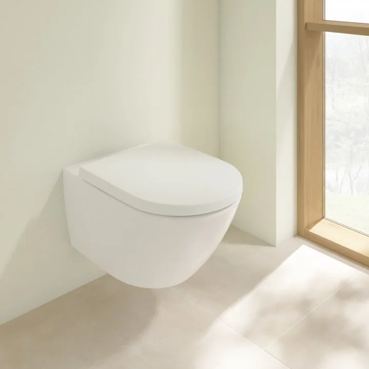 Унитаз подвесной Villeroy & Boch Subway 3.0 4670TSR1 Sancos — официальный сайт