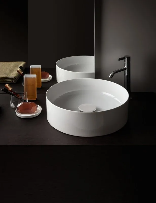 Накладная раковина Laufen Kartell by Laufen 8.1233.1.000.112.1 Sancos — официальный сайт