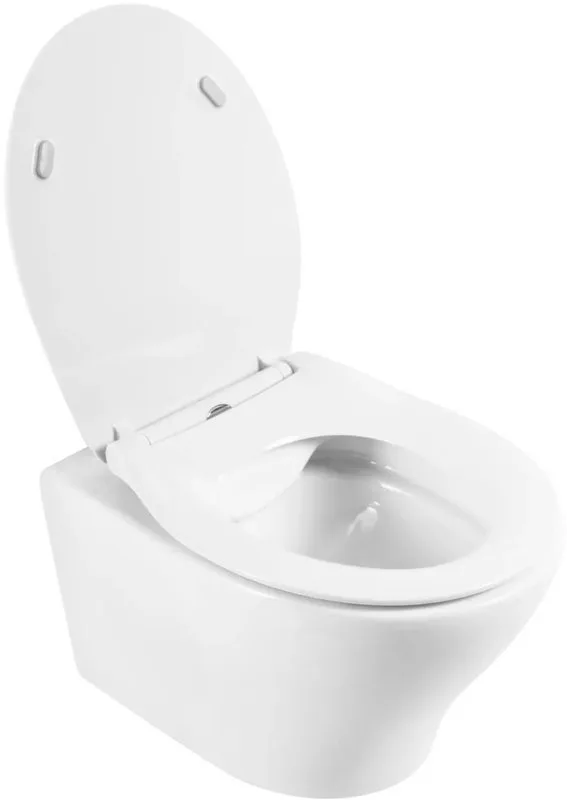 Крышка-сиденье BelBagno Prospero BB2020SC с микролифтом, петли хром Sancos — официальный сайт