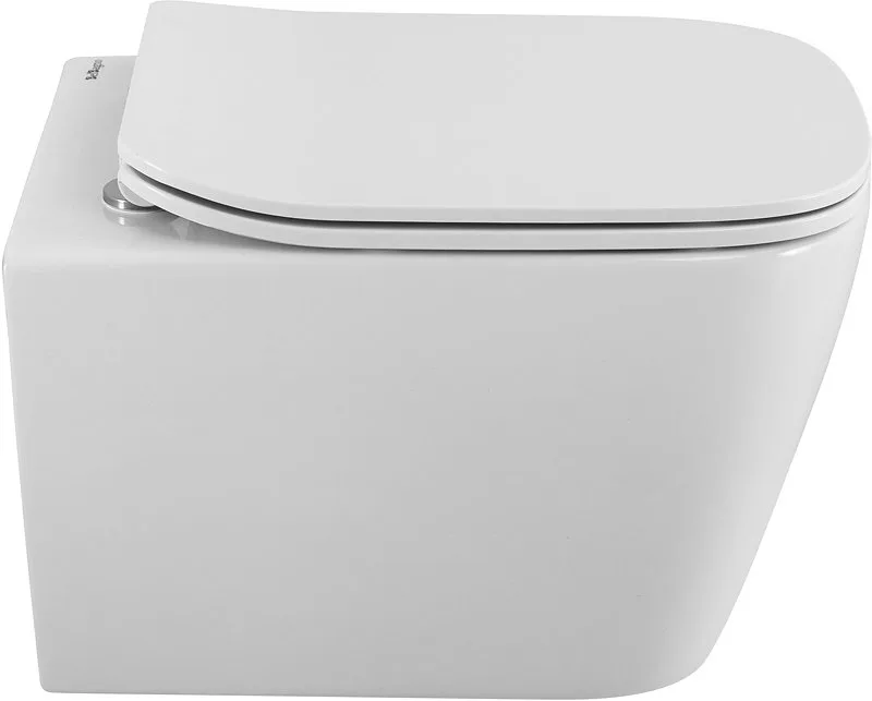 Унитаз подвесной BelBagno Albano BB120CHR безободковый, сиденье BB903SC с микролифтом Sancos — официальный сайт