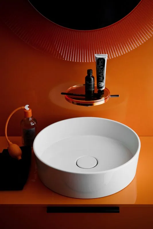 Накладная раковина Laufen Kartell by Laufen 8.1233.1.000.112.1 Sancos — официальный сайт