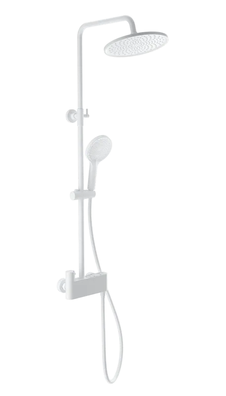 Душевая стойка Wonzon & Woghand MUSE Corno WW-B3110-MW, матовая белая Sancos — официальный сайт