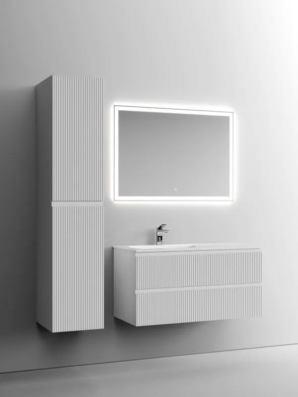 Тумба под раковину Sancos Snob T 100 подвесная Bianco (белый), SNT100LW Sancos — официальный сайт