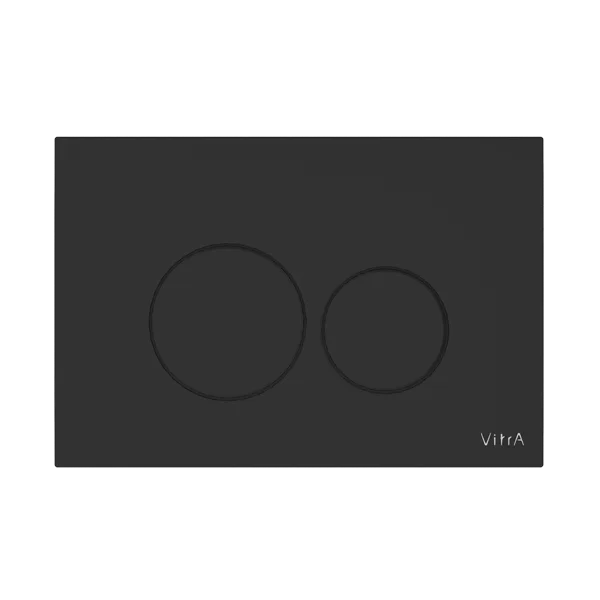Кнопка смыва VitrA Origin 740-2411, матовая черная Sancos — официальный сайт