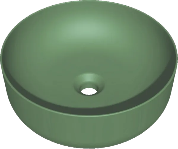 Накладная раковина Kerasan Nolita 534411*0 40 см, verde muschio Sancos — Оригинал