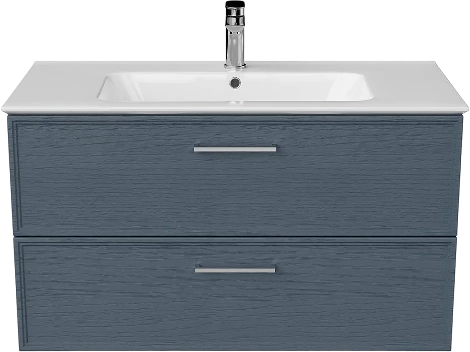 Тумба под раковину без столешницы KERAMA MARAZZI Piano Classic 95 подвесная, ясень синий матовый Sancos — официальный сайт
