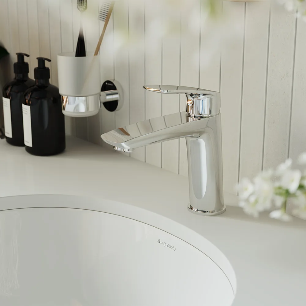 Смеситель Aqueduto Suave SUA0100, хром Sancos — официальный сайт