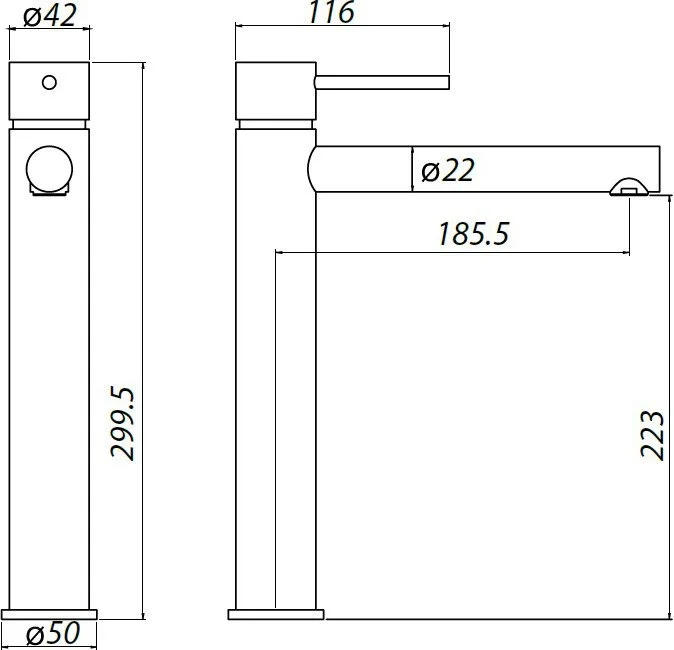 Смеситель для раковины Allen Brau Glority 5.51002-00 хром Sancos — официальный сайт