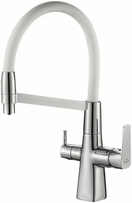 Смеситель для кухни Steel Hammer SH 818-8 CR с гибким изливом Sancos — официальный сайт
