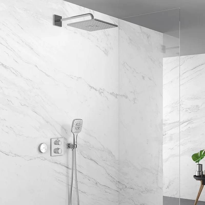 Термостатический смеситель встраиваемый Grohe Grohtherm 24079000 для душа Sancos — официальный сайт