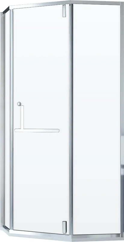 Душевой уголок RGW Hotel HO-084 100x100x195 см, профиль хром, стекло прозрачное Sancos — официальный сайт