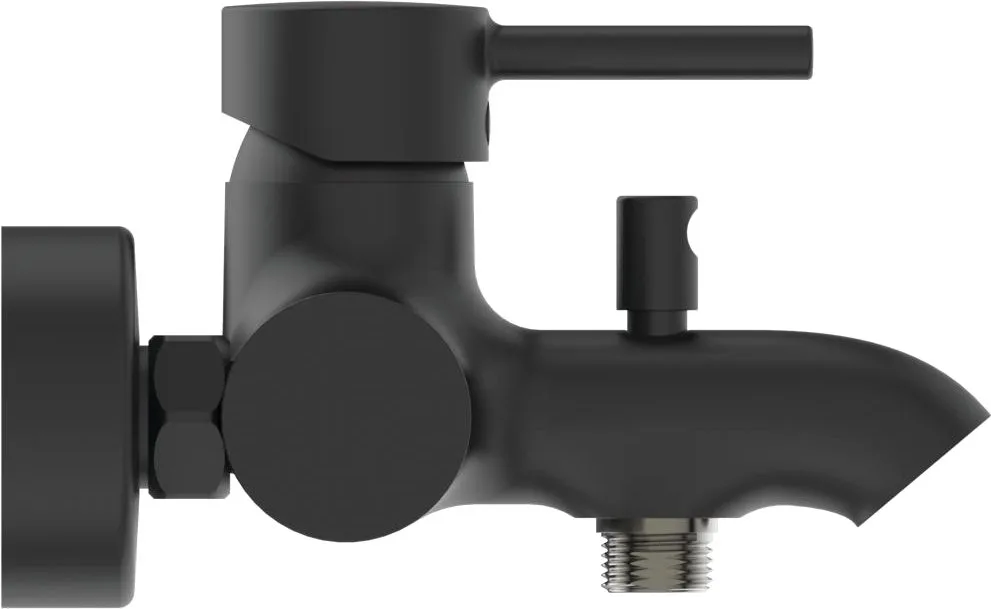 Смеситель для ванны с душем Ideal Standard Ceraline BC199XG, черный Sancos — официальный сайт