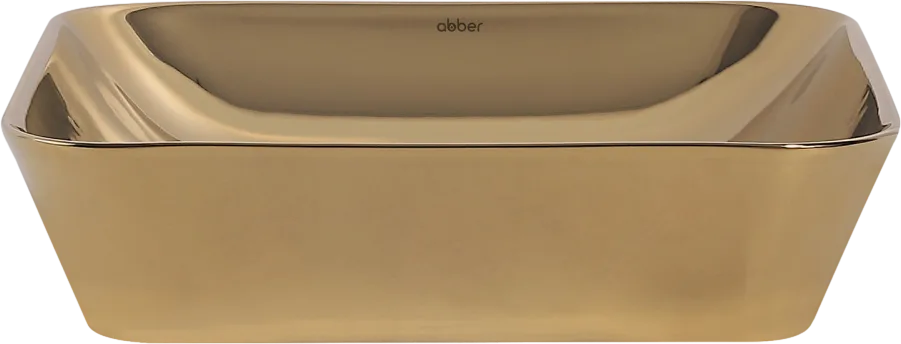 Накладная раковина Abber Rechteck AC2205GG золото Sancos — официальный сайт