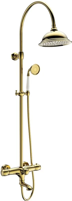 Душевая стойка AltroBagno Beatrice 030404 Or, золото Sancos — официальный сайт