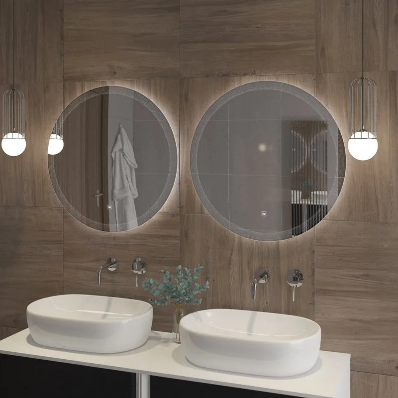 Зеркало круглое Cezares Eco 60 с подсветкой Sancos — официальный сайт