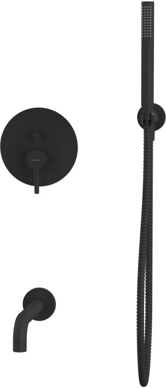 Душевой комплект WHITECROSS Y YSET06BL, С ВНУТРЕННЕЙ ЧАСТЬЮ, черный Sancos — официальный сайт