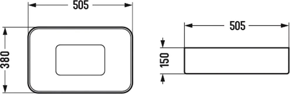 Накладная раковина Vincea VBS-50450 51 Sancos — официальный сайт