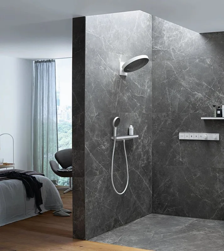 Душевая лейка Hansgrohe Rainfinity 26864700 Sancos — официальный сайт