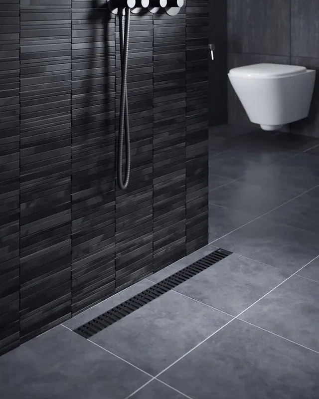 Душевой трап (лоток) Timo Drain Systems DS230106/03 600 вставка lines, черный Sancos — официальный сайт