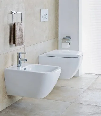 Биде подвесное Duravit Happy D.2 2258150000 Sancos — официальный сайт