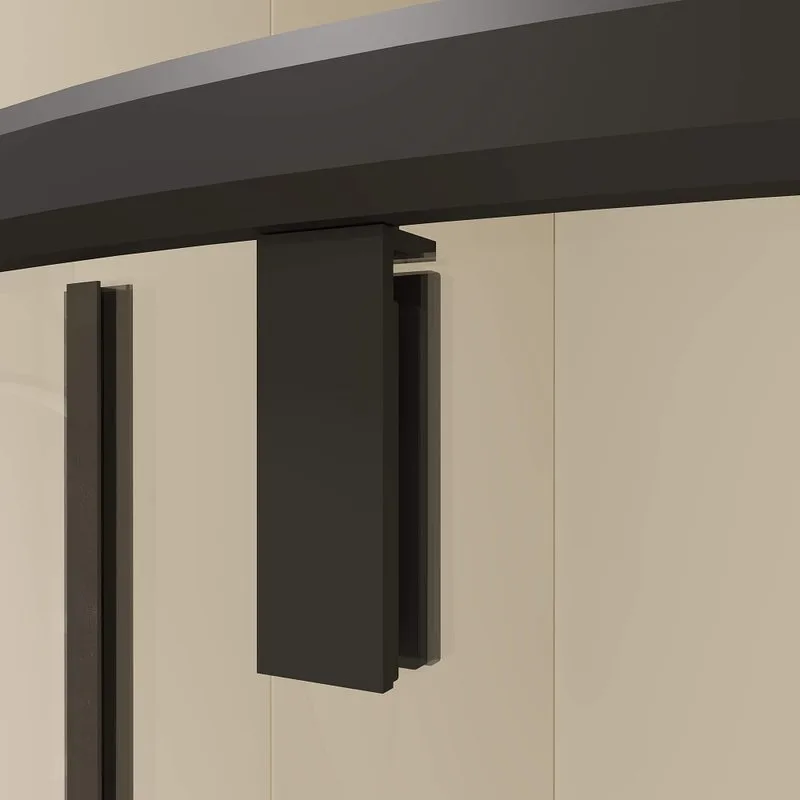 Душевой уголок RGW Classic CL-55-B 80х80x185, профиль матовый черный, стекло прозрачное Sancos — официальный сайт