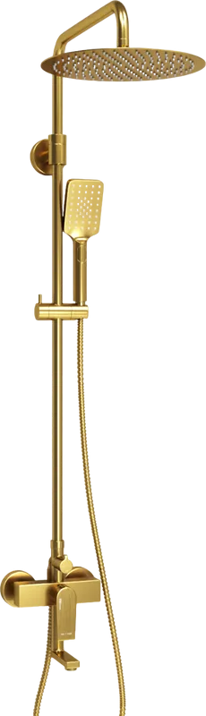 Душевая стойка Wasserkraft Aisch A155.262.201.BG, золото Sancos — официальный сайт