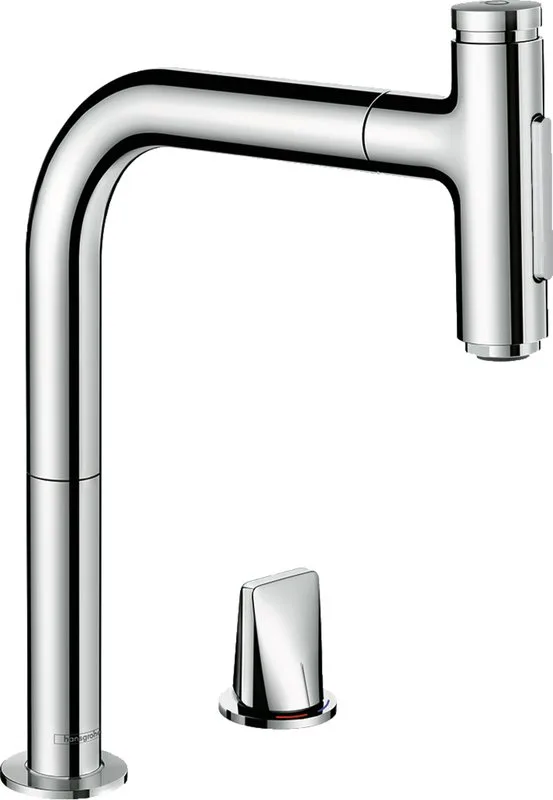 Смеситель для кухни Hansgrohe Metris Select M71 Metris Select M71 73819000 хром Sancos — официальный сайт