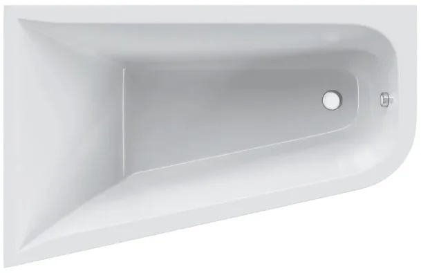 Акриловая ванна AM.PM Spirit V2.0 W72A-160L100W-A2 без опоры 160x100 см, угловая, левая, пристенная Sancos — официальный сайт
