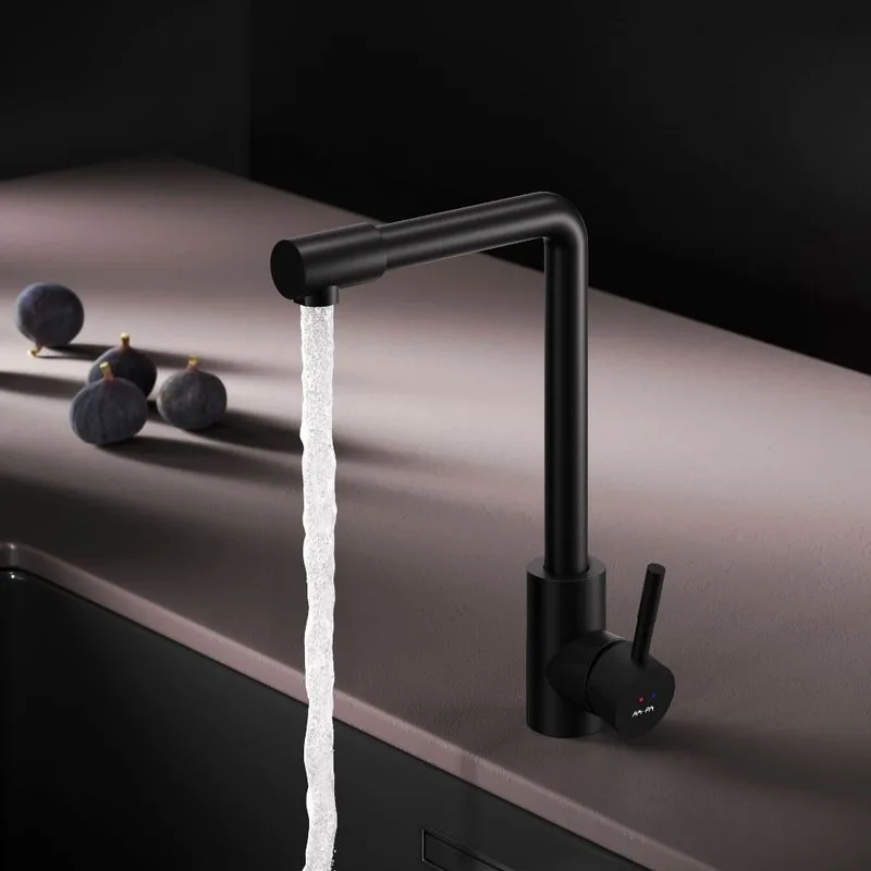 Смеситель для кухни AM.PM X-Joy S F85B05022, черный Sancos — официальный сайт
