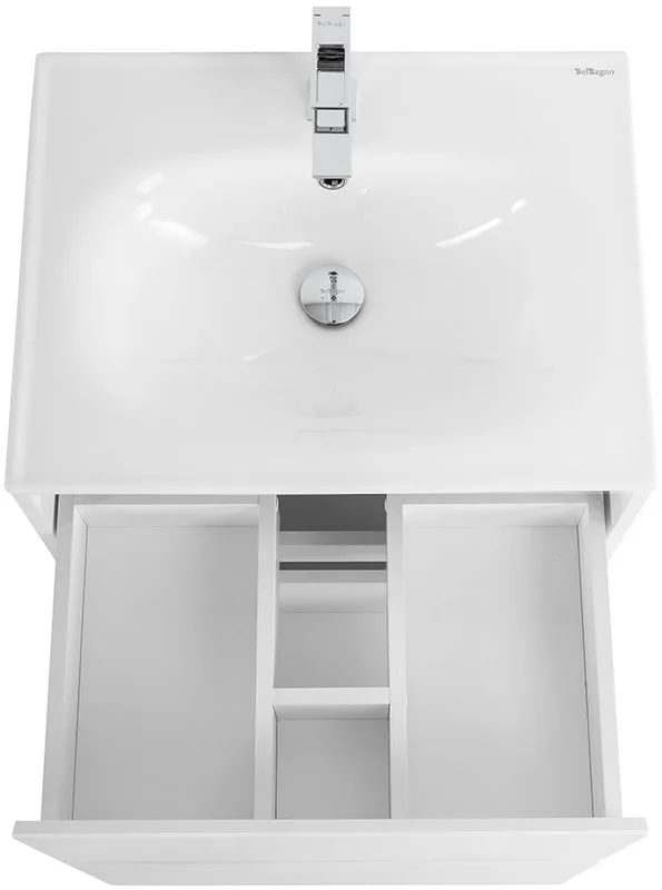 Тумба под раковину без столешницы BelBagno Kraft 60 напольная, bianco opaco Sancos — официальный сайт