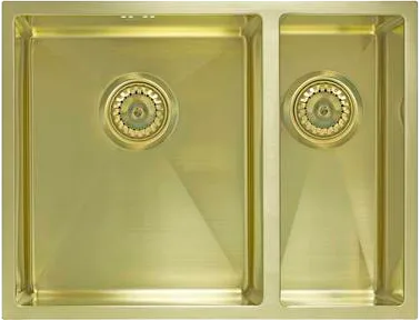 Мойка кухонная Seaman Eco Marino SME-575DR-GS.A R, gold satin Sancos — официальный сайт