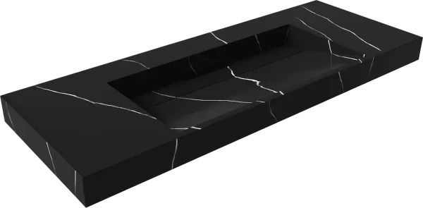 Раковина Armadi Art Flat Nero Marquina 120